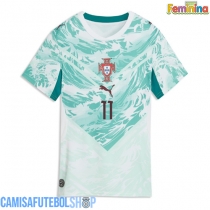 Camisa de time de futebol Portugal Joao Felix #11 Replicas 2º Equipamento Feminina Mundo 2026 Manga Curta